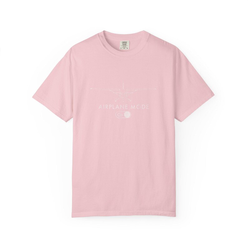 Airplane Mode On Shirt, Pilot Gift, Aviation T-Shirt, Travel Lover Tee, Funny Flight Shirt, Airplane Passenger Shirt | Comfort Colors® T-... image 15