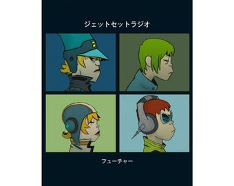 Graffiti Days Jet Set Radio Future Art Print Printed and
