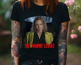 The Vampire Lestat T-Shirt | Interview with the Vampire Shirt | Rock Star Lestat Tee | Anne Rice Fan Gift | Unisex Jersey Short Sleeve Tee