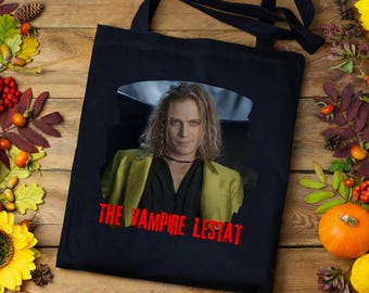The Vampire Lestat Tote Bag | Interview with the Vampire Merch | Anne Rice Fan Gift | Book lover tote | Cotton Canvas Tote Bag