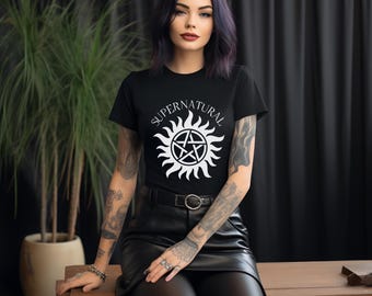 Supernatural Anti-Possession Symbol T-shirt |  Inspired by Supernatural TV Show | Supernatural shirt | Unisex Jersey Short Sleeve Tee