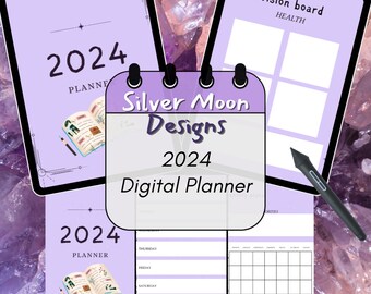 Lilac New Year Digital Planner