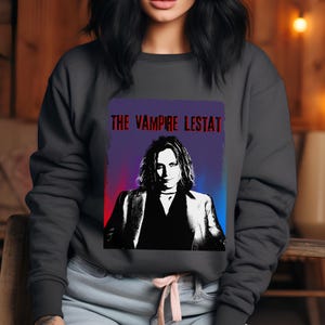 The Vampire Lestat Pop Art Sweatshirt | Interview with the Vampire | Rock Star Lestat | Anne Rice | Unisex Heavy Blend™ Crewneck Sweatshirt