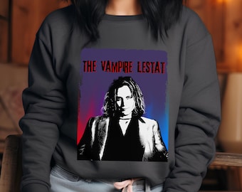The Vampire Lestat Pop Art Sweatshirt | Interview with the Vampire | Rock Star Lestat | Anne Rice | Unisex Heavy Blend™ Crewneck Sweatshirt
