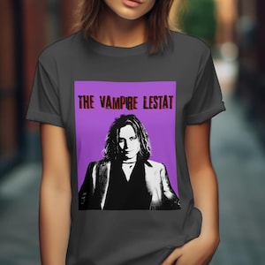 The Vampire Lestat Pop Art T-Shirt | Interview with the Vampire Shirt | Rock Star Lestat | Anne Rice Gift | Unisex Jersey Short Sleeve Tee