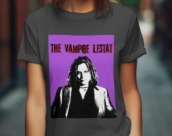 The Vampire Lestat Pop Art T-Shirt | Interview with the Vampire Shirt | Rock Star Lestat | Anne Rice Gift | Unisex Jersey Short Sleeve Tee