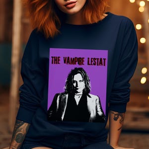The Vampire Lestat Pop Art Sweatshirt | Interview with the Vampire | Rock Star Lestat | Anne Rice | Unisex Heavy Blend™ Crewneck Sweatshirt