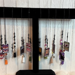 Bookish Tarot Chain Bookmark | Dark Academia Bookmark | Smutty Reader Gift | Gothic Witchy Book Accessory | Tarot-Inspired Bookish Gift