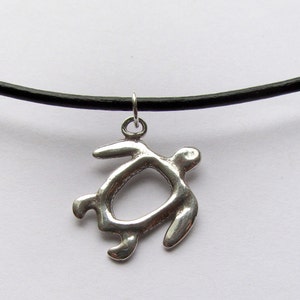 Baby Turtle in sterling silver