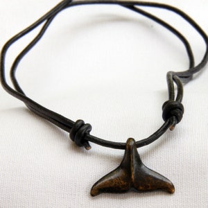 Killer Whale Tail in antique bronze
