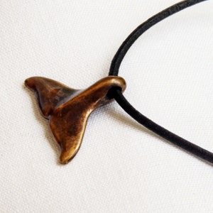 Killer Whale Tail in aged bronze