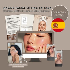 Facial Lifting Massage Course | Gua Sha, Lymphatic Drainage (Español)
