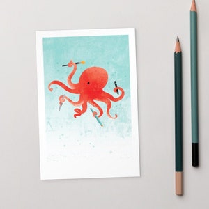 Alleskönner Postkarte