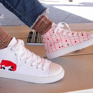 Everything Nice Women’s high top canvas shoes