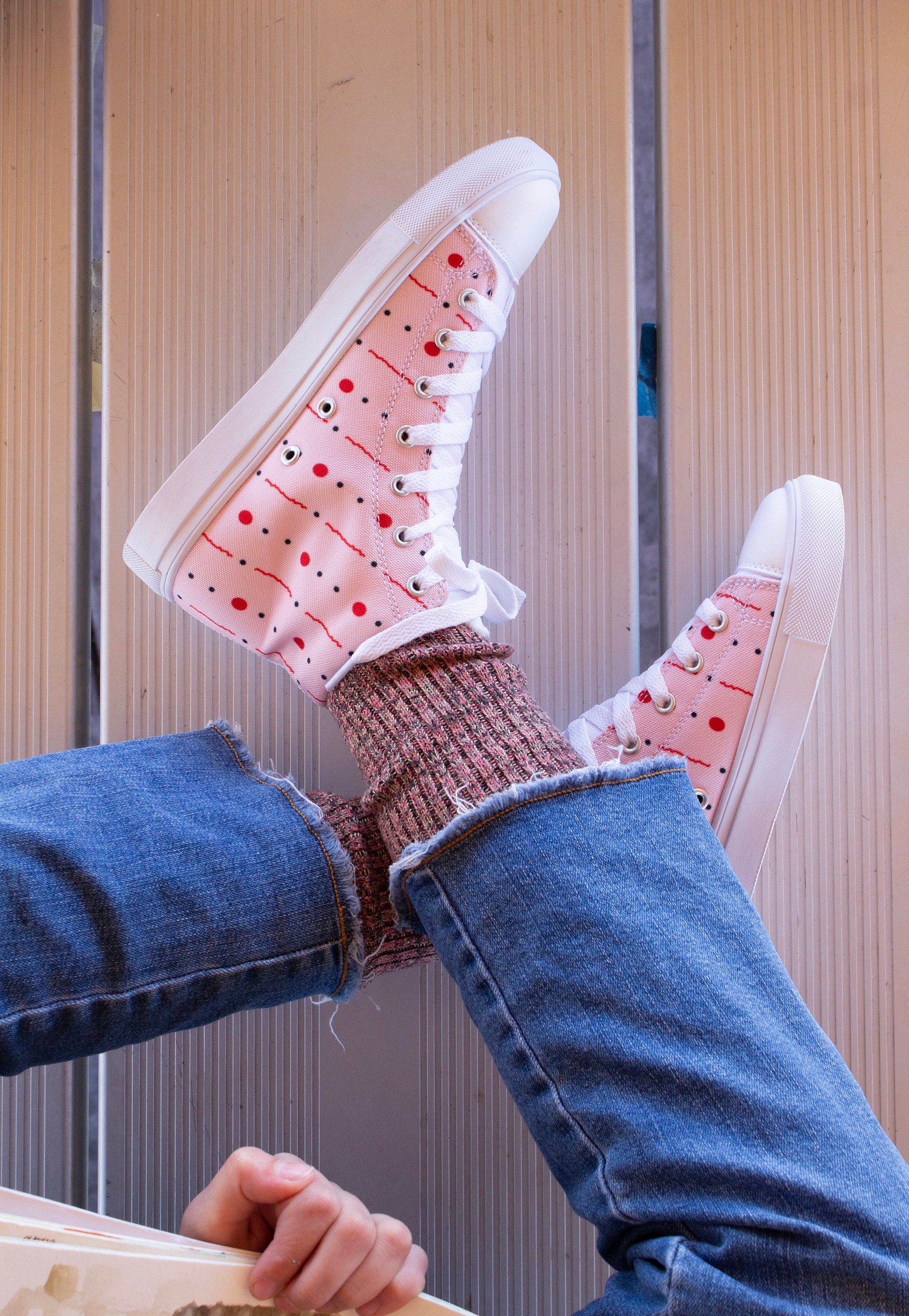Everything Nice Women's High Top Canvas Shoes - Etsy