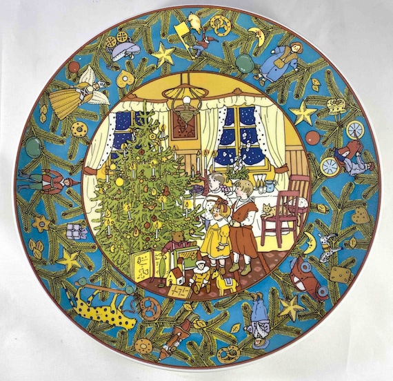 Assiettes de Noël Villeroy & Boch : assiettes de Noël en porcelaine