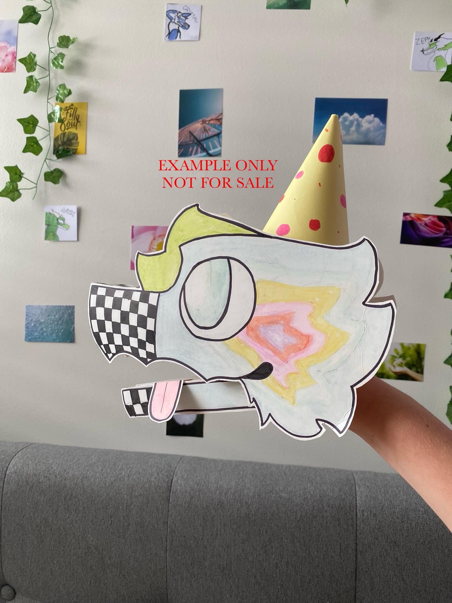 Paper Dragon Puppet Commissions Deca - Etsy