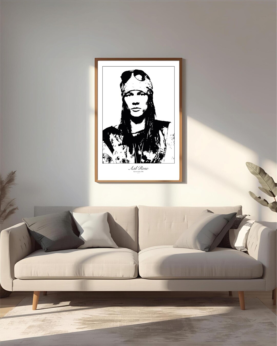 Axl Rose Printable Poster - A2 - Etsy UK