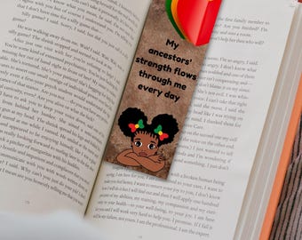 Black Power Bookmarks Printable Set of 30 African American Quotes Digital Affirmations Black Freedom Celebration Instant Download PDF