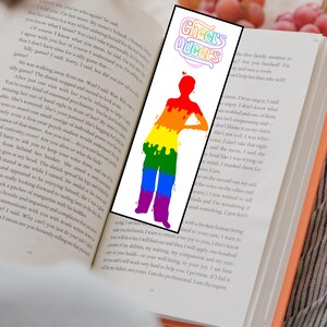 80 LGBT Pride Month Bookmarks, Rainbow Bookish Fan, Gay Book Club, Pride Month, San Francisco Pride, Book Club,