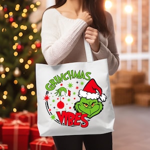 Grinchmas Vibes, Christmas, DTF Transfer