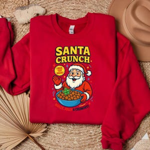 Santa Grinch DTF Transfer: Funny Christmas Movie Design