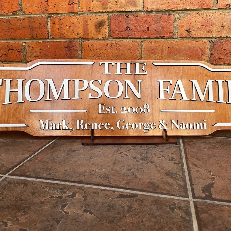 Wall Name Plate - Etsy