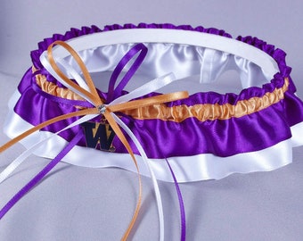 University of Washington Huskies Wedding Garter