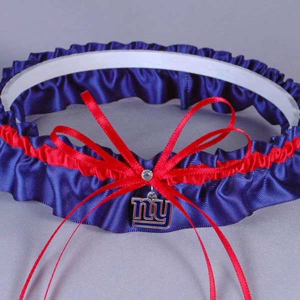 New York Giants Wedding Garter