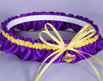 Los Angeles Lakers Wedding Garter