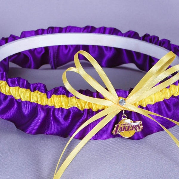 Los Angeles Lakers Wedding Garter