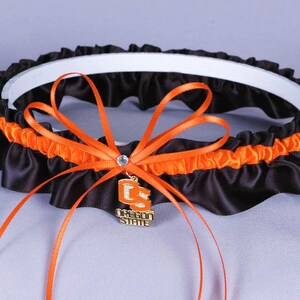 Oregon State University Beavers Wedding Garter Set zdjęcie 2