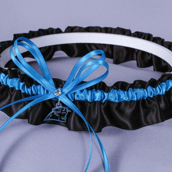 Carolina Panthers Wedding Garter