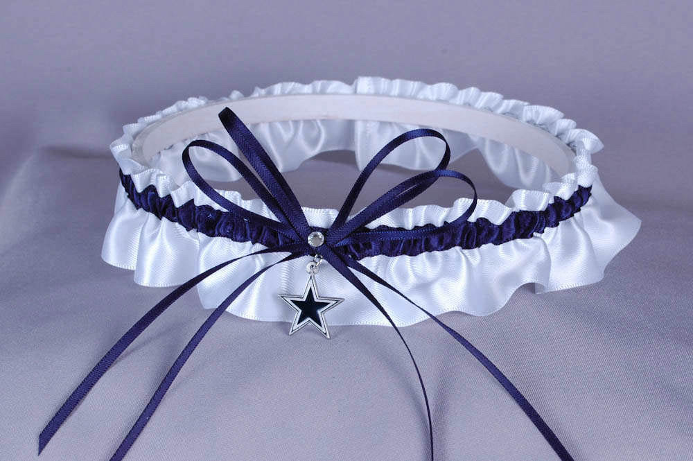 Dallas Cowboys Wedding Garter Set - Etsy display picture 1