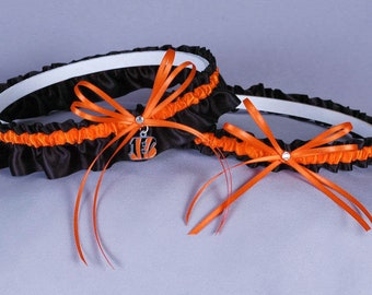 Cincinnati Bengals Wedding Garter Set