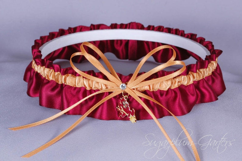 Arizona State University Sun Devils Wedding Garter