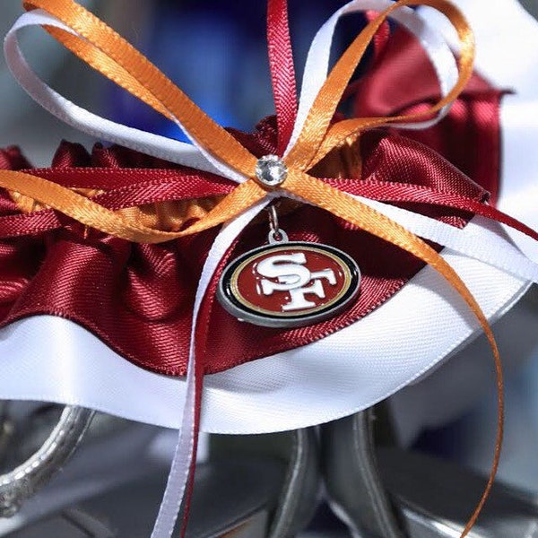 San Francisco 49ers Wedding Garter