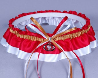 San Francisco 49ers Wedding Garter