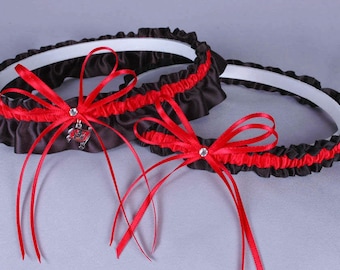 Tampa Bay Buccaneers Wedding Garter Set