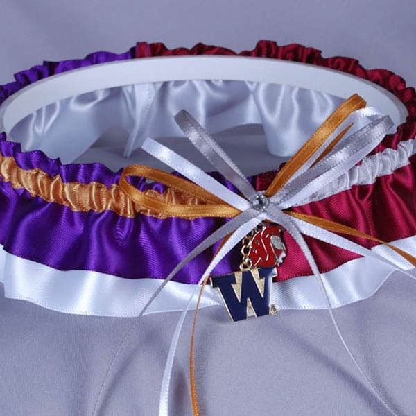 House Divided Wedding Garter