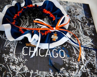 University of Illinois Fighting Illini Wedding Garter