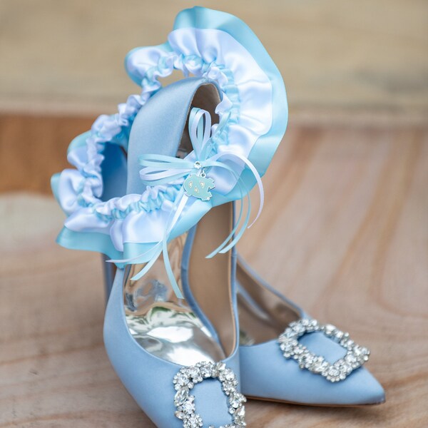 University of North Carolina Tar Heels Wedding Garter