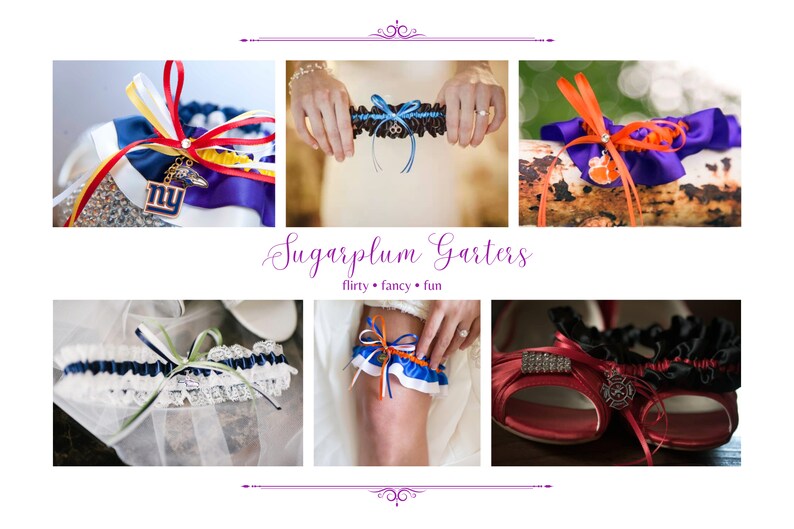 New York Islanders Wedding Garter image 4