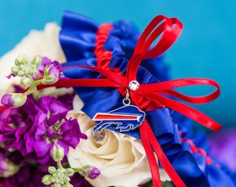 Buffalo Bills Wedding Garter