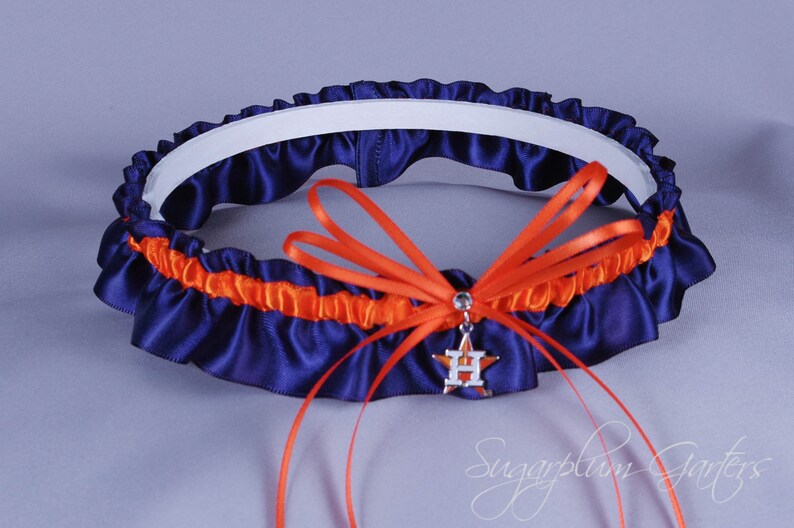 Houston Astros Wedding Garter