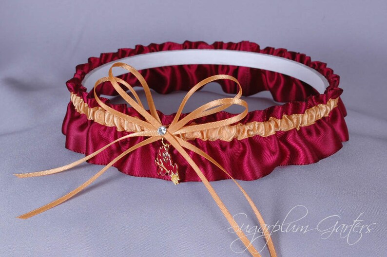 Arizona State University Sun Devils Wedding Garter