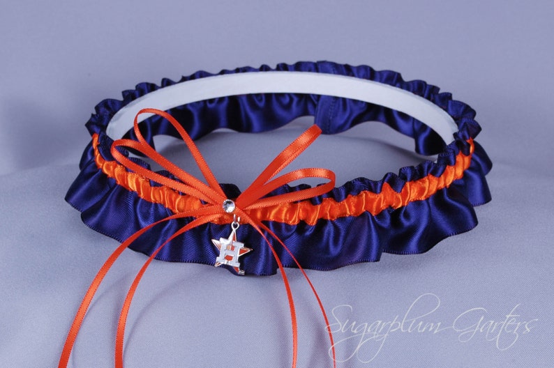 Houston Astros Wedding Garter