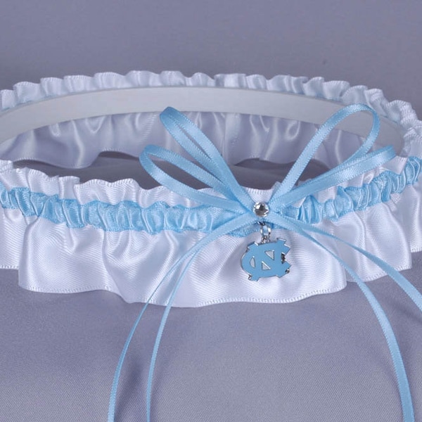 University of North Carolina Tar Heels Wedding Garter