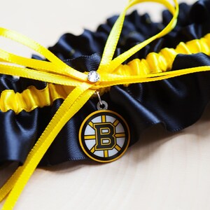 Boston Bruins Wedding Garter image 2