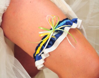 House Divided Wedding Garter